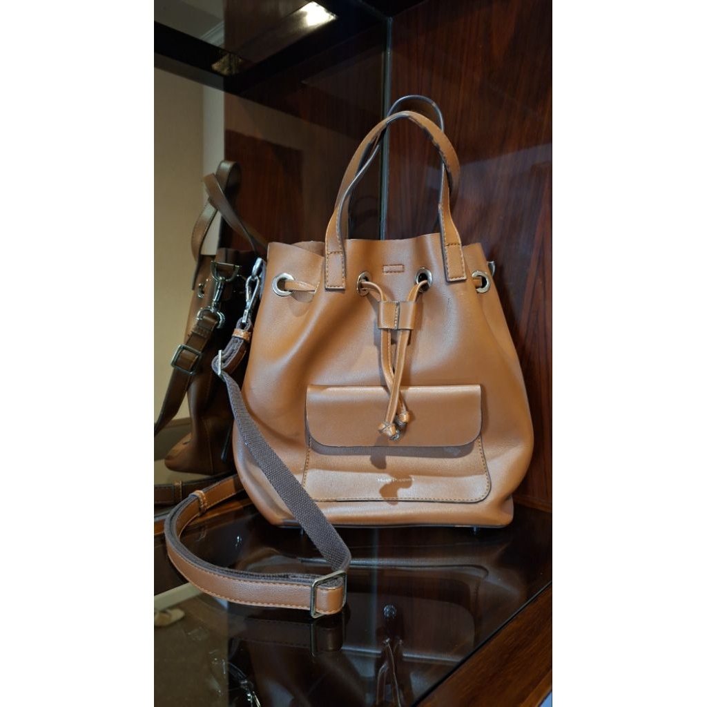 Preloved Hush Puppies Bucket Bag