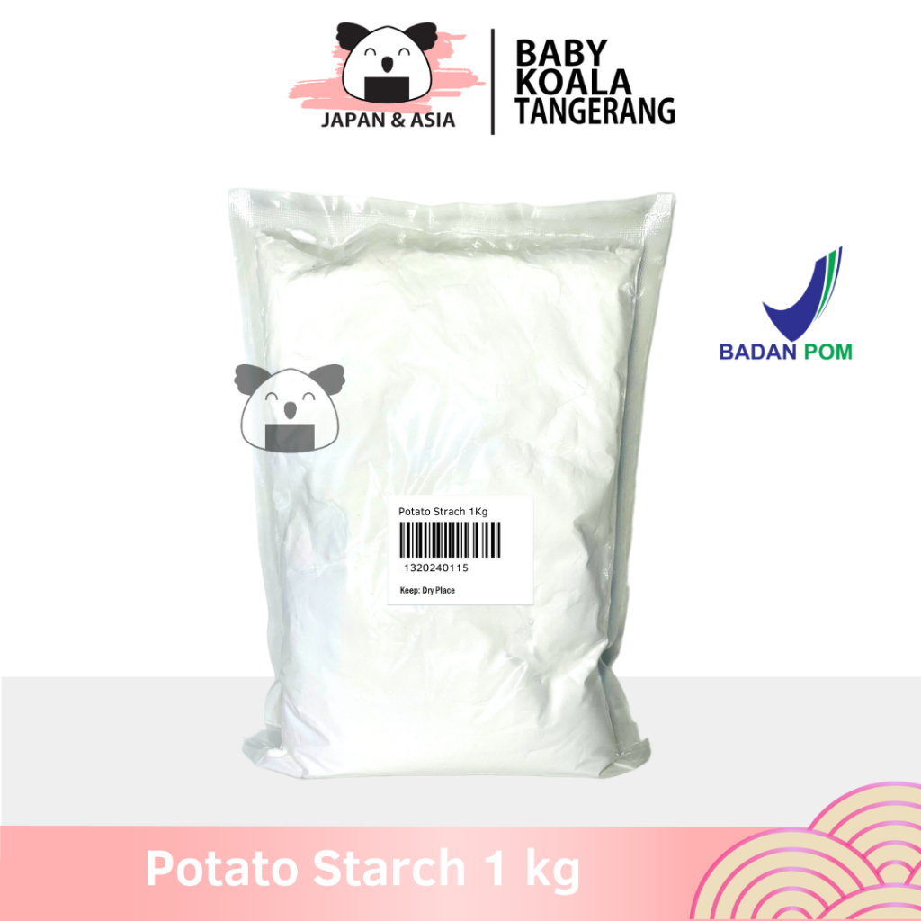 

POTATO STARCH Tepung Pati Kentang 1 Kg │ for Baking Import -BKT