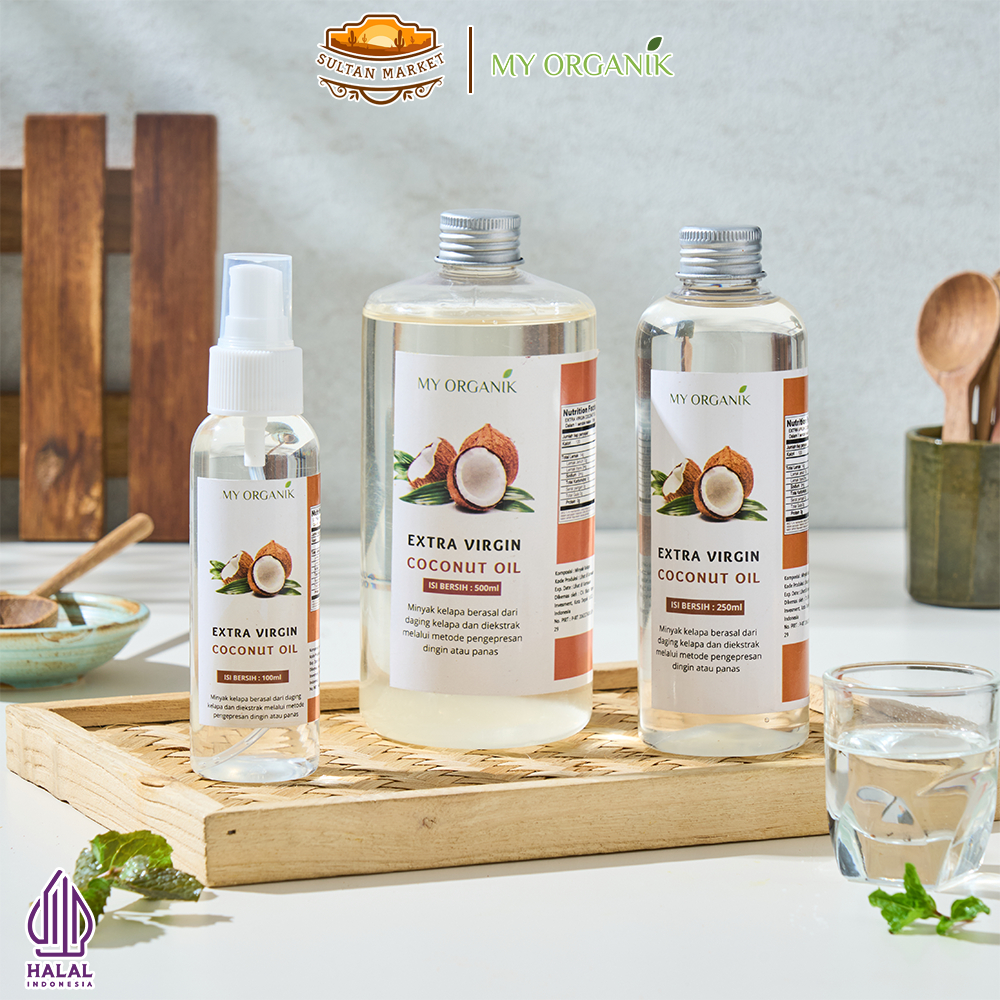 

My Organik Minyak Kelapa VCO Virgin Coconut Oil 100% EXTRA VIRGIN COCONUT OIL UNTUK MASAK