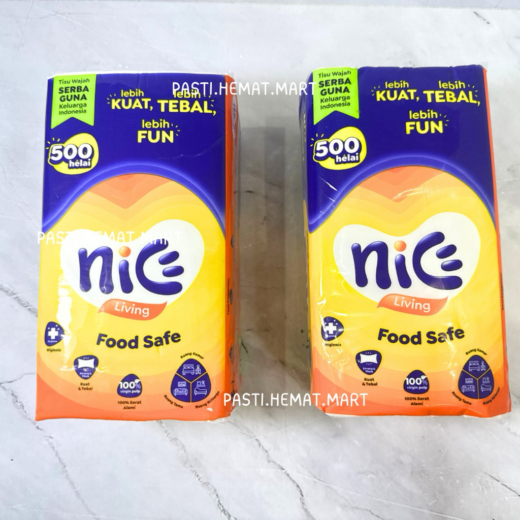 Nice Tissue Wajah 360 Helai 2 Ply | Tisu Nice | Tissue Wajah Nice Grosir
