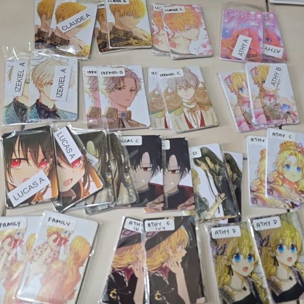 [READY STOCK] PHOTOCARD PC MANHWA WHO MADE ME A PRINCESS WMMAP