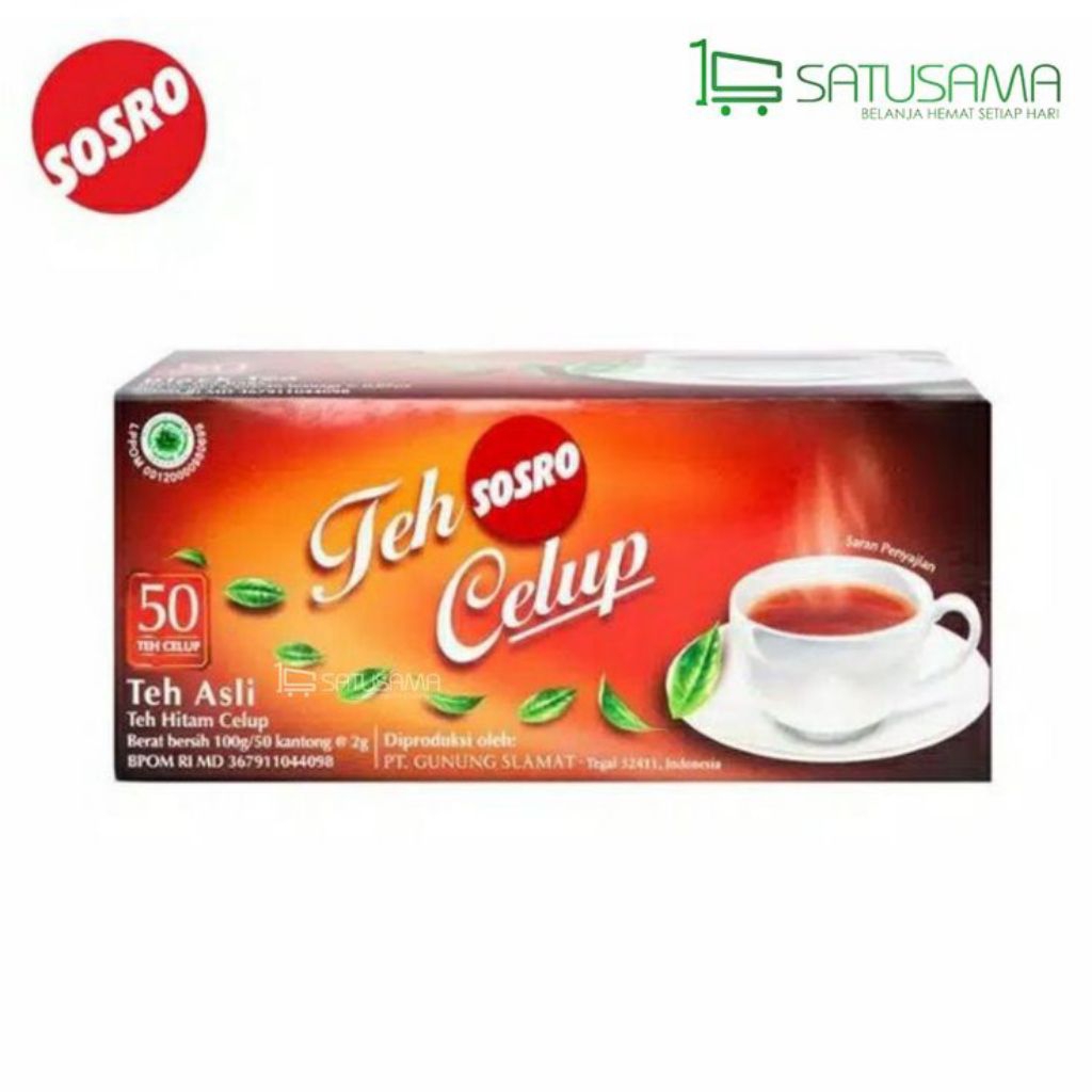 

Teh Sosro Celup isi 15