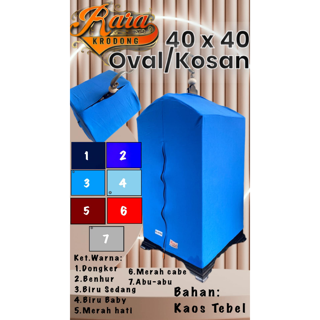 KRODONG RARA ALL SIZE KOTAK / KOSAN KRODONG SANGKAR KOTAK / KOSAN