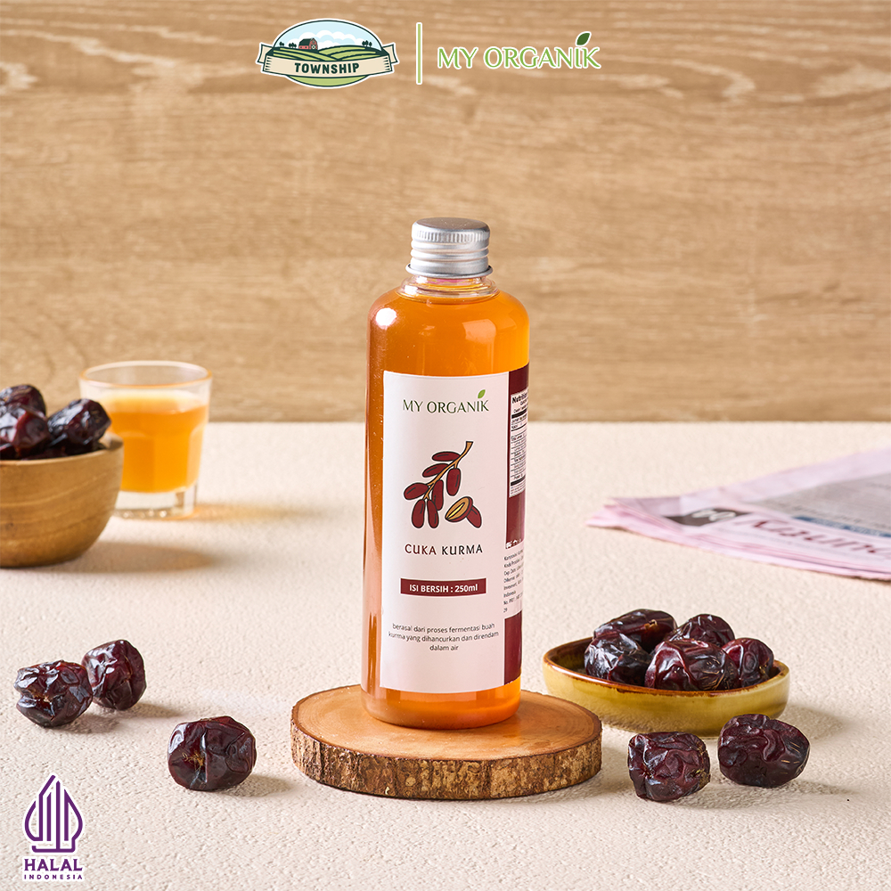 

My Organik Dates Vinegar White the Mother 250ml Cuka Kurma Original Premium Untuk Diet