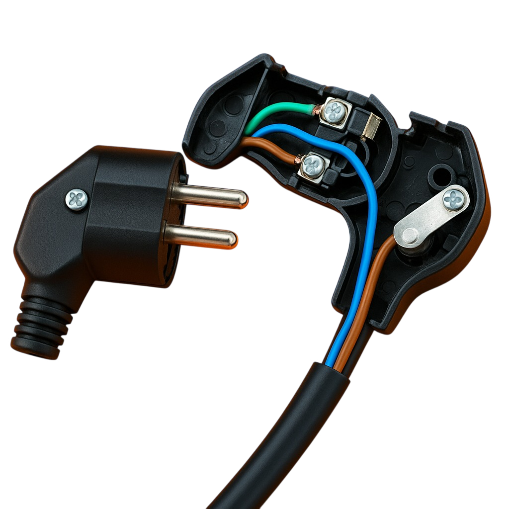 Steker Hitam Colokan Listrik - Pegasus