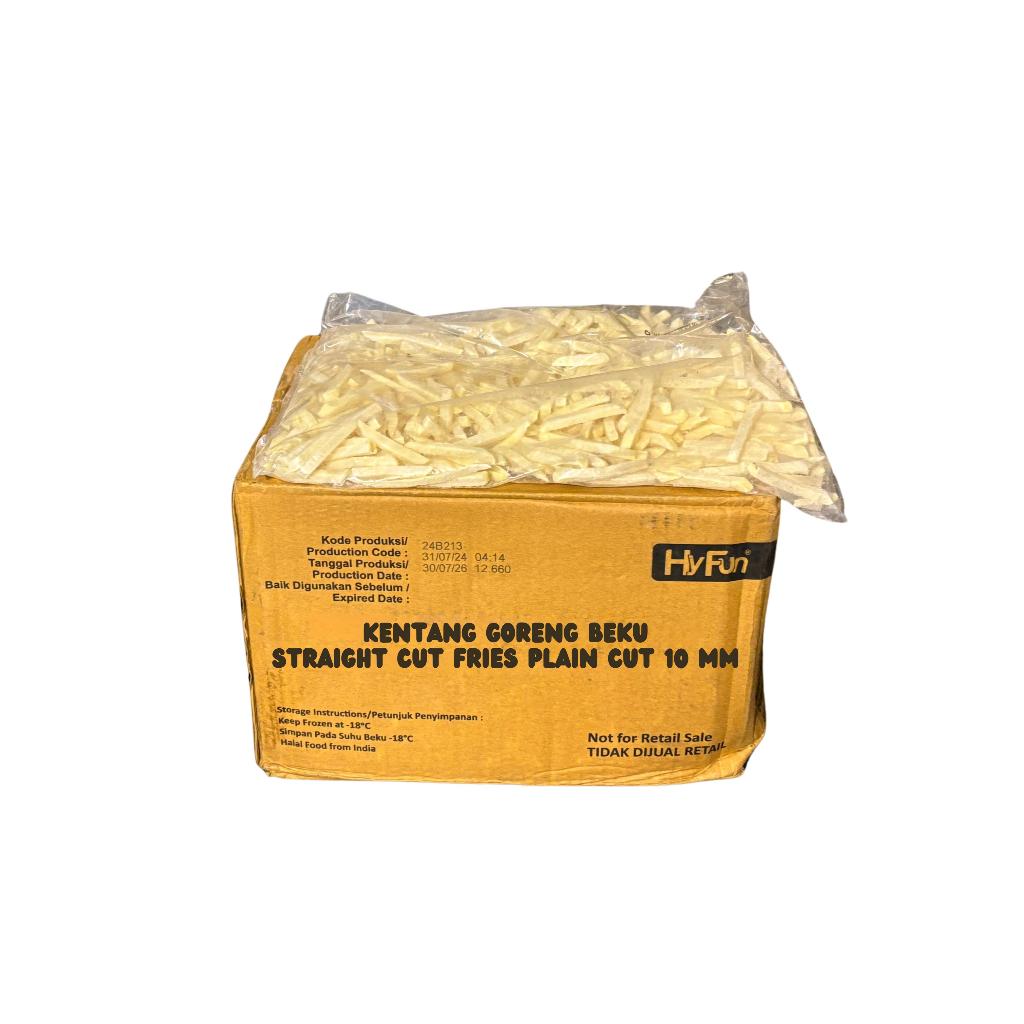 

PROMO!! HYFUN STRAIGHT CUT 2KG X 6 (1 KARTON) KENTANG TEBAL DAN ENAK