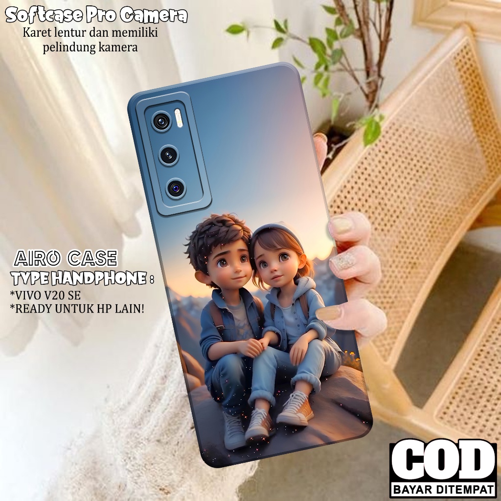 Softcase VIVO V20 SE Terbaru Case VIVO V20 SE Fashion Case KARTUN Casing VIVO V20 SE Kesing VIVO V20