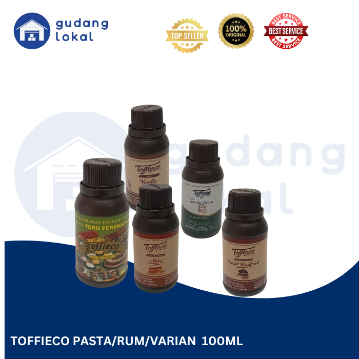 

TOFFIECO /TOFICO /PERISA /PEWARNA BAHAN KUE 100ML /VARIAN