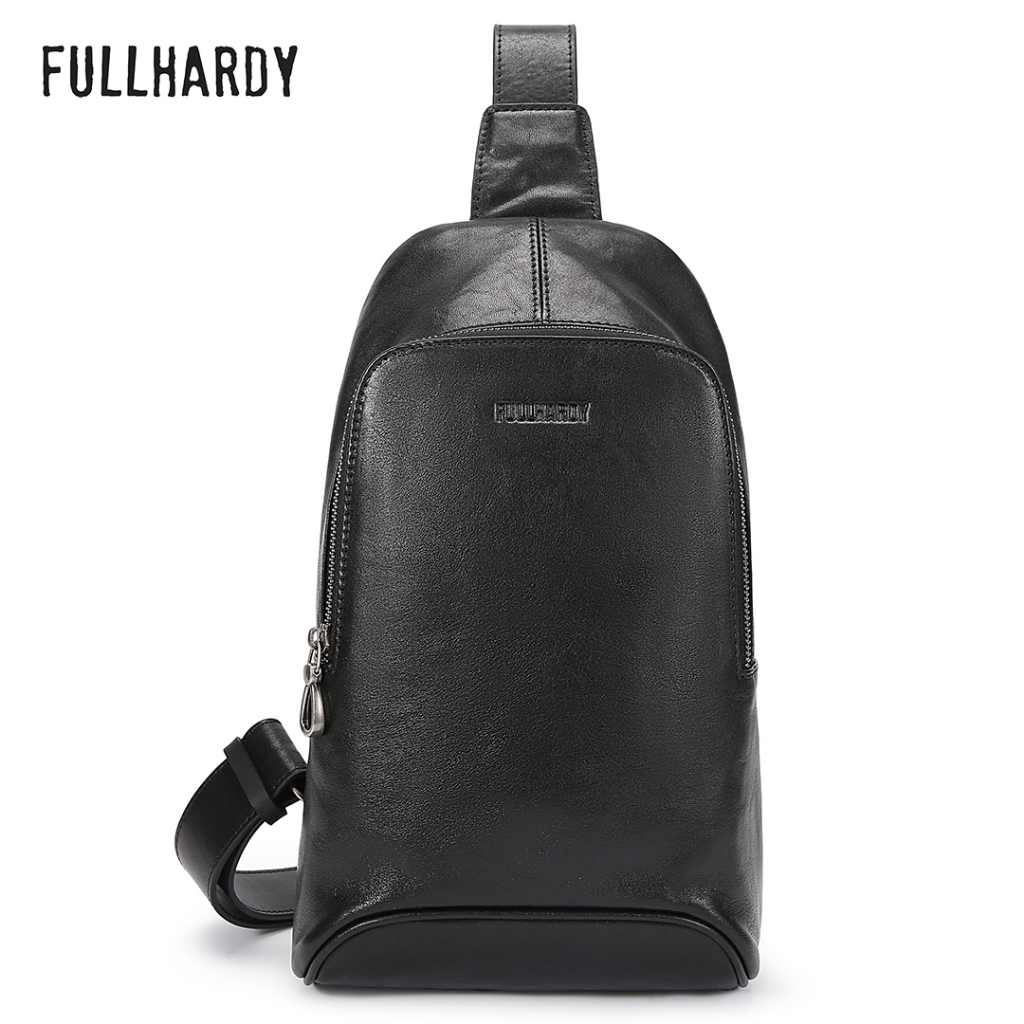 Tas Selempang Kulit Fullhardy BLSK 680