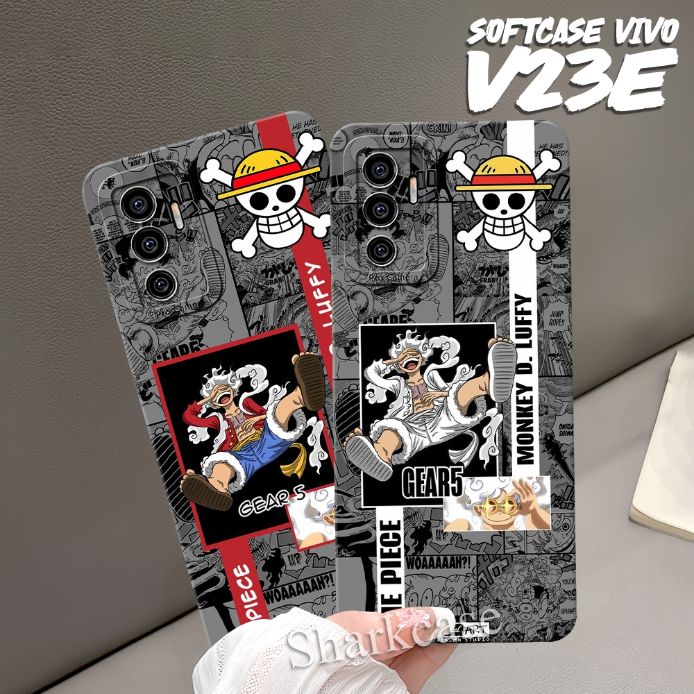 Softcase VIVO V20SE / VIVO S1 / S1 PRO / Z1 PRO / V23E / V23 5G Motif Anime One Piece Gear Luffy Ker