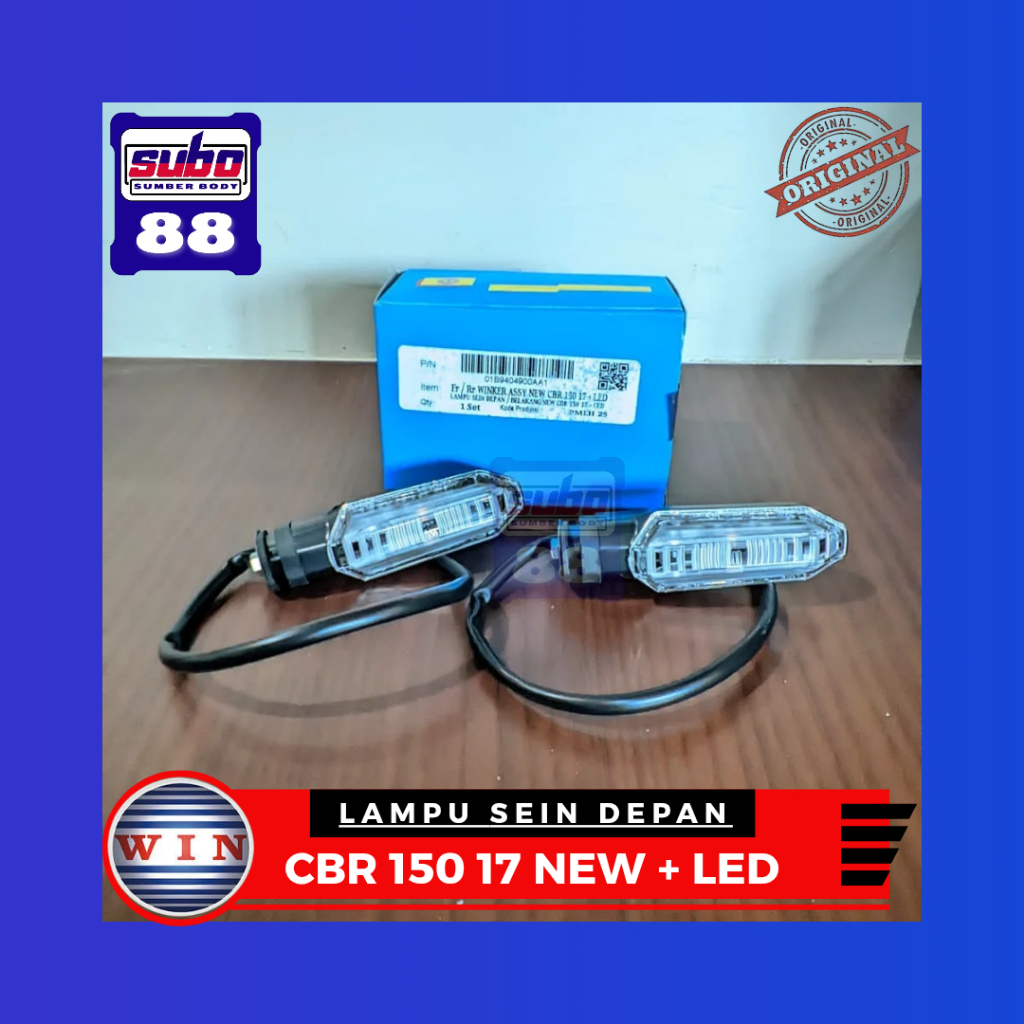 WIN Lampu Sein Sen Depan Assy cb 150 R New/ ADV 150 + LED Harga Termurah