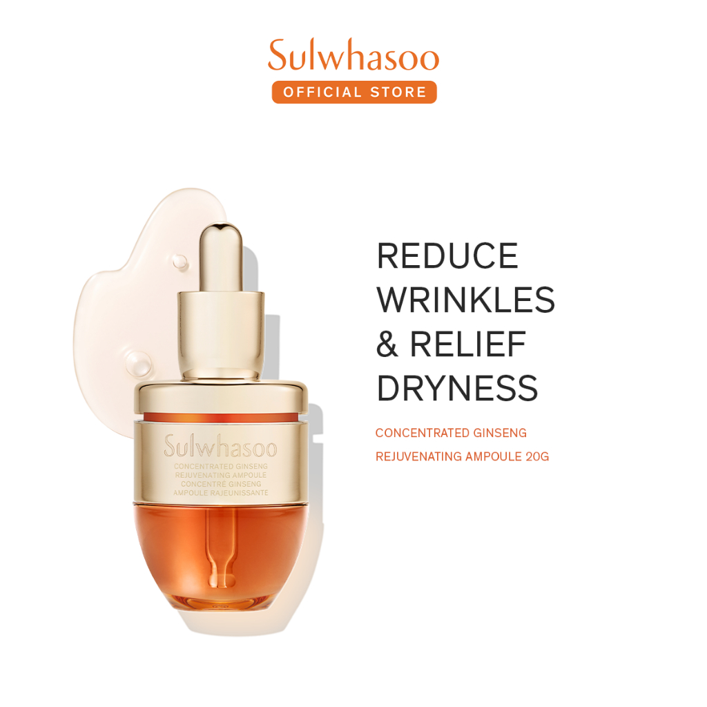 Sulwhasoo Concentrated Ginseng Rejuvenating Ampoule 20gr - Skincare, Perawatan Wajah, Ampul, Anti Ag