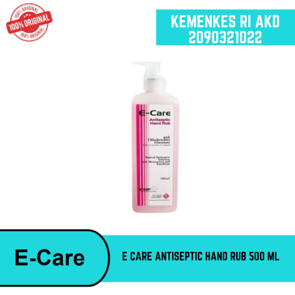 E Care Antiseptic Hand Rub 500 ml