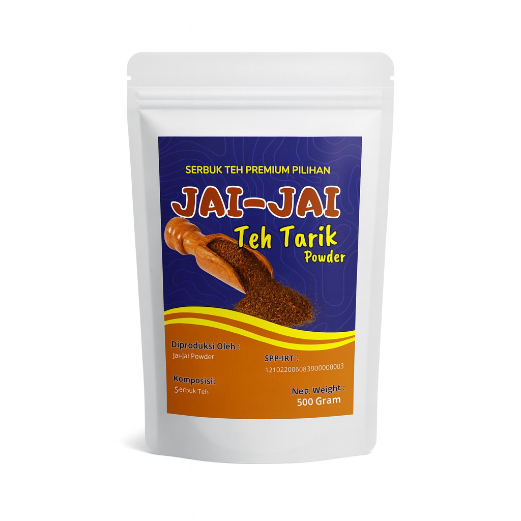 

Teh Bubuk Premium - Teh Tarik - Jai Jai Powder