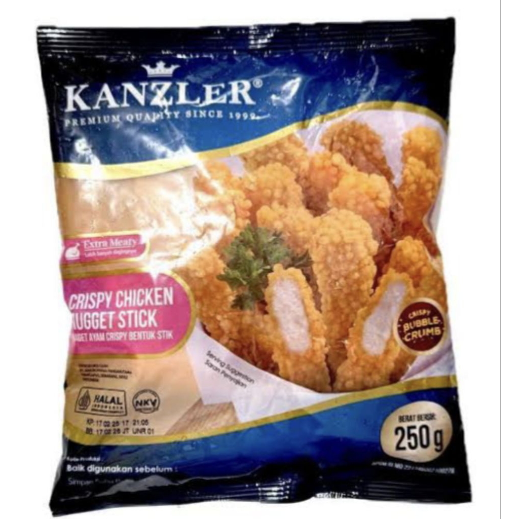 

Kanzler Crispy Chicken Nugget Stick 250gr