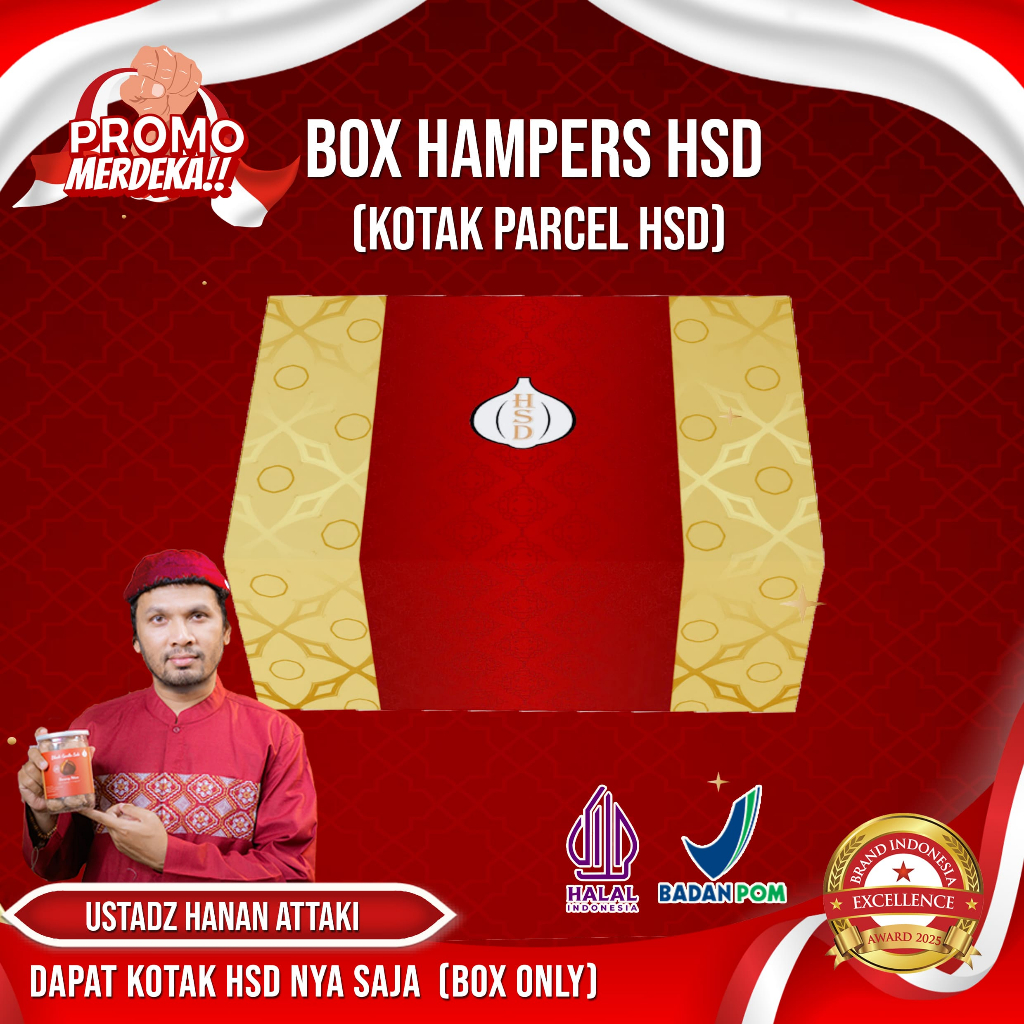 

(HANYA MENJUAL BOX/KOTAK SAJA)Kotak Hadiah Eksklusif HSD – Berbagai Pilihan Spesial I Hampers HSD, Cocok Untuk 220 gr @ 2 Botol