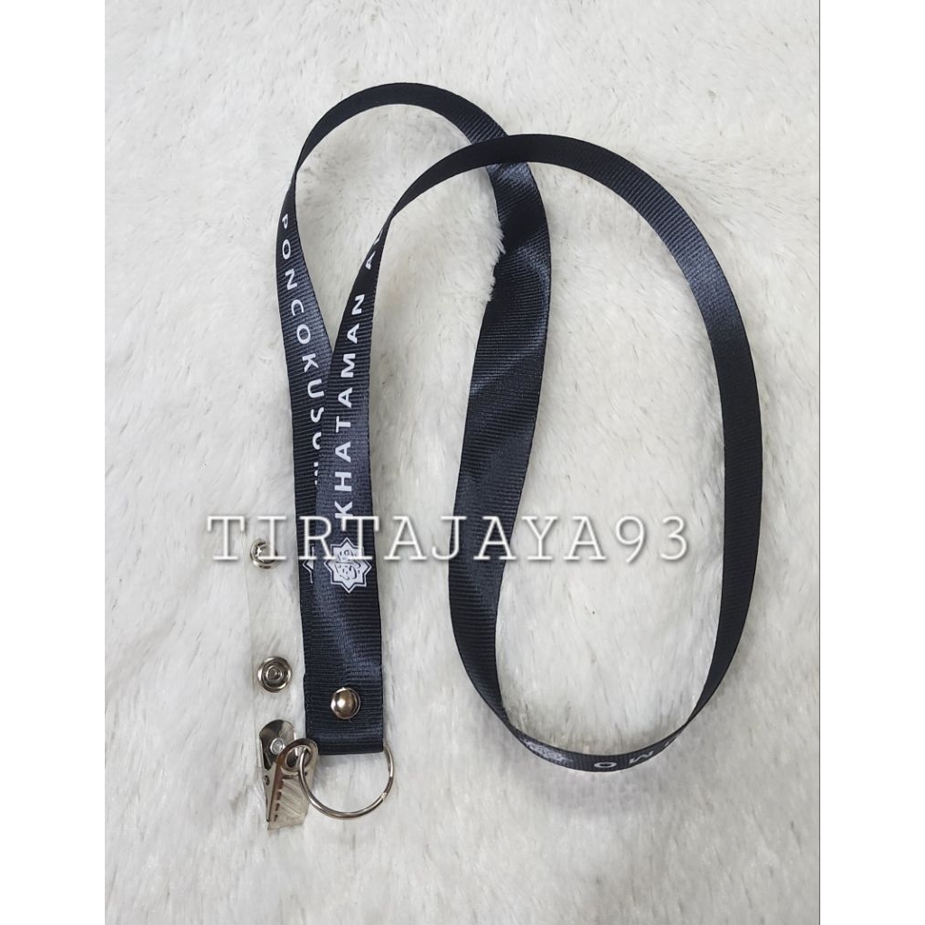 

LANYARD SABLON 2CM RING DAN JEPIT