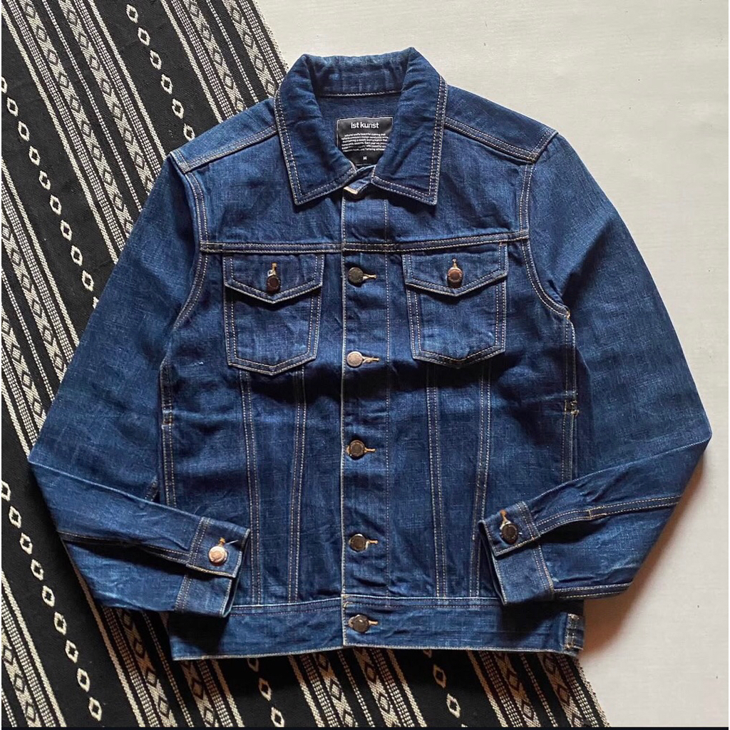 jkt denim trucker istkunst selvedge