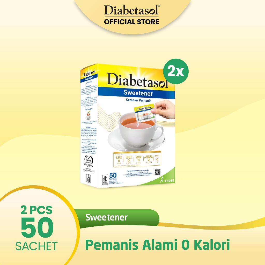 

[Buy 2] Diabetasol Sweetener No Calories 50x1.5g