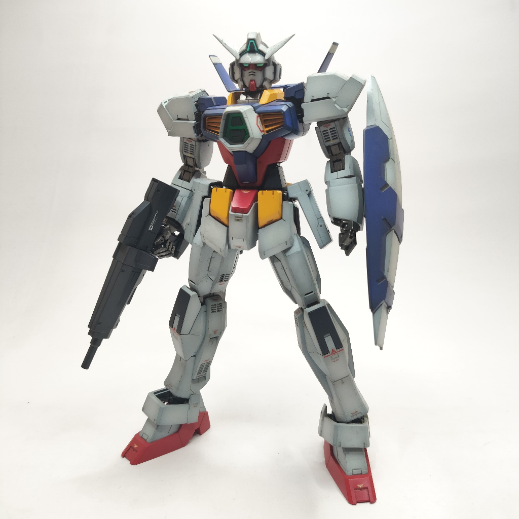 Bandai MG Age 1 Normal / Gundam 1/100 2nd Sudah Rakit Dan Repaint M173