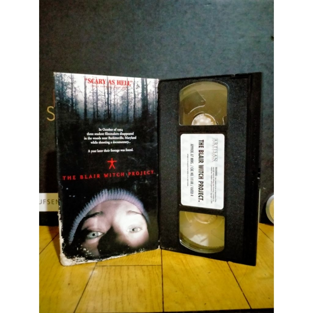 Kaset VHS The Blair Witch Project