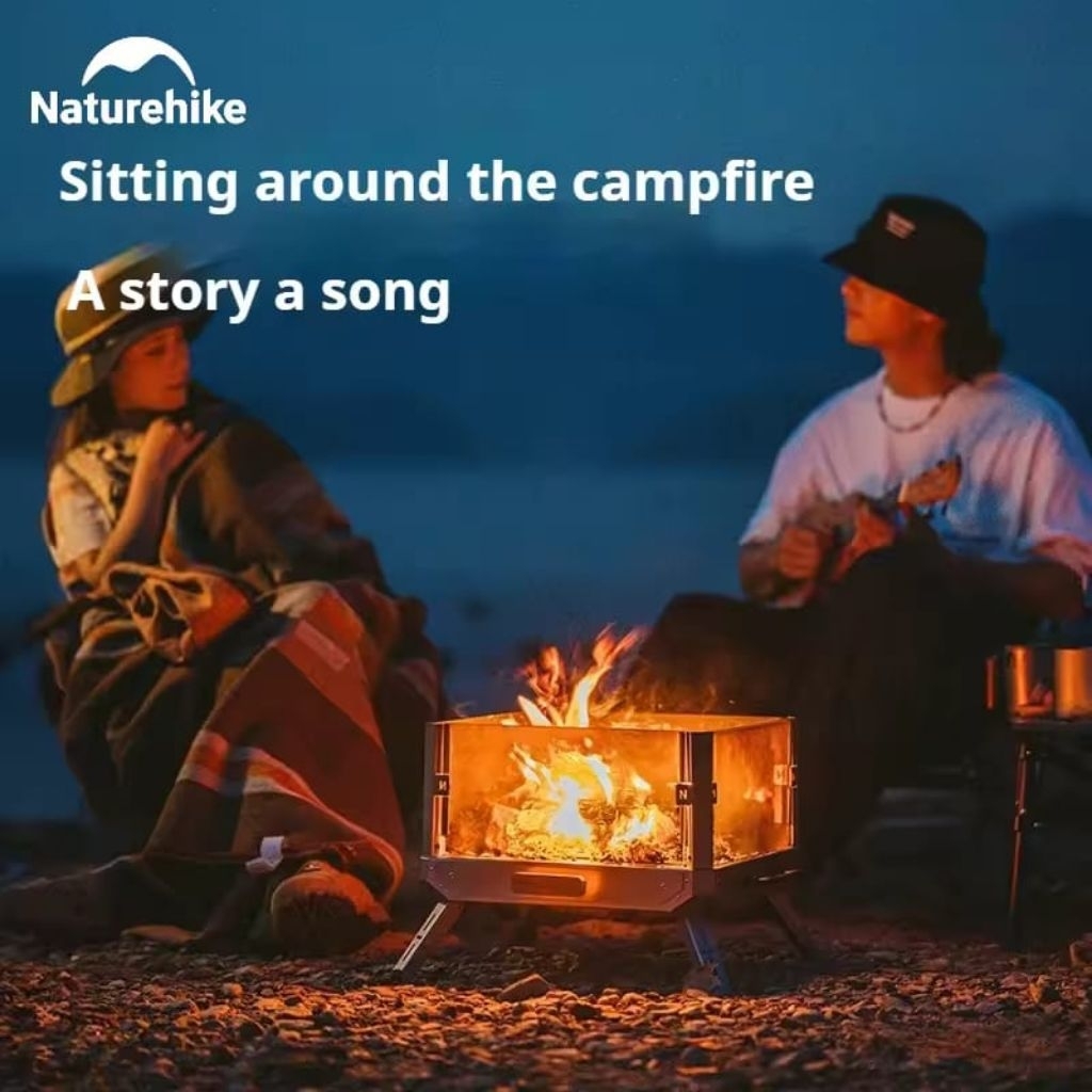 ALAT GRILL NATUREHIKE CNK2450CF028 ALAT PEMANGGANG CAMPING GLAMPING HIKING PIKNIK BERKEMAH OUTDOOR