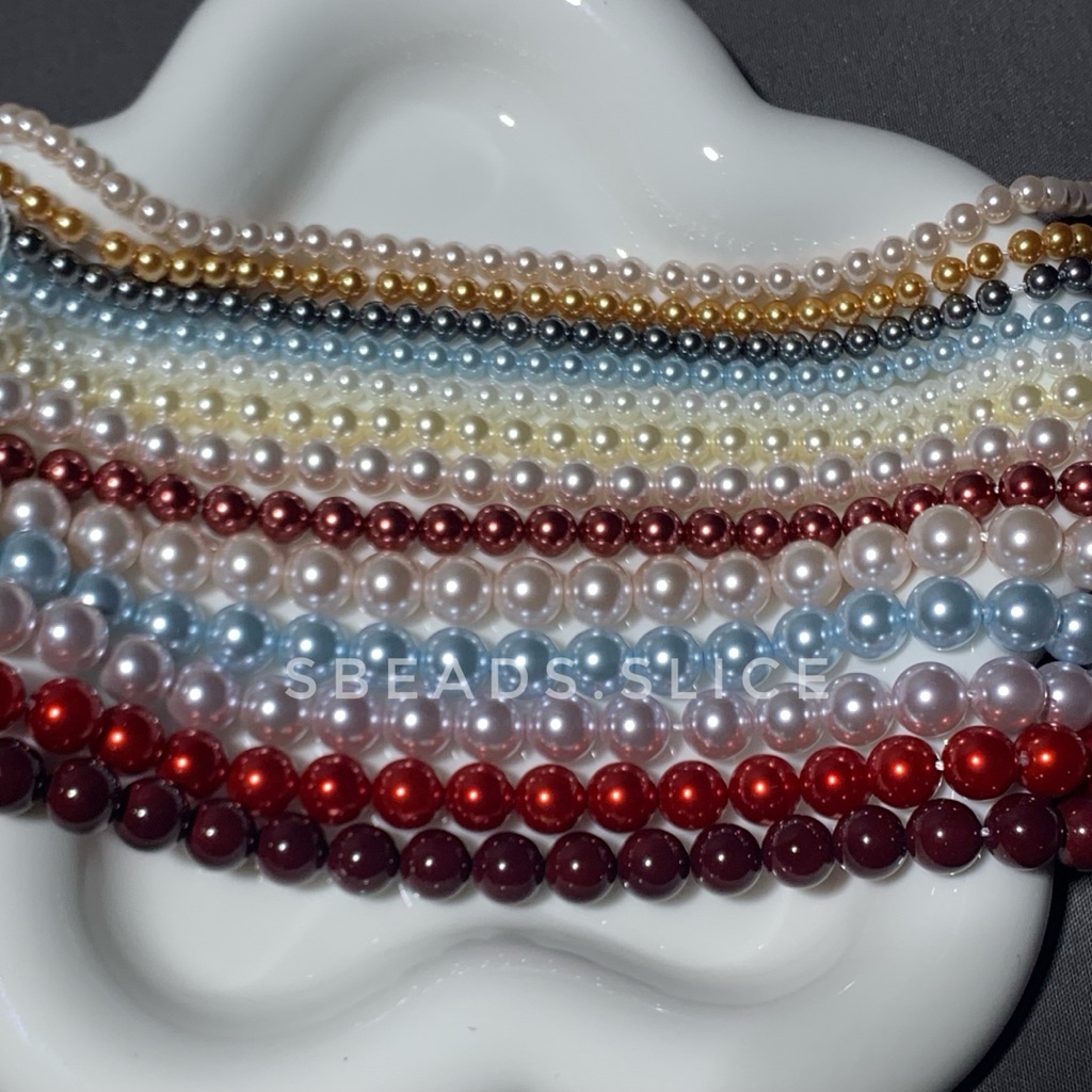 Mutiara Ding Yi 4mm 5mm 6mm 8mm | Ding Yi Pearl
