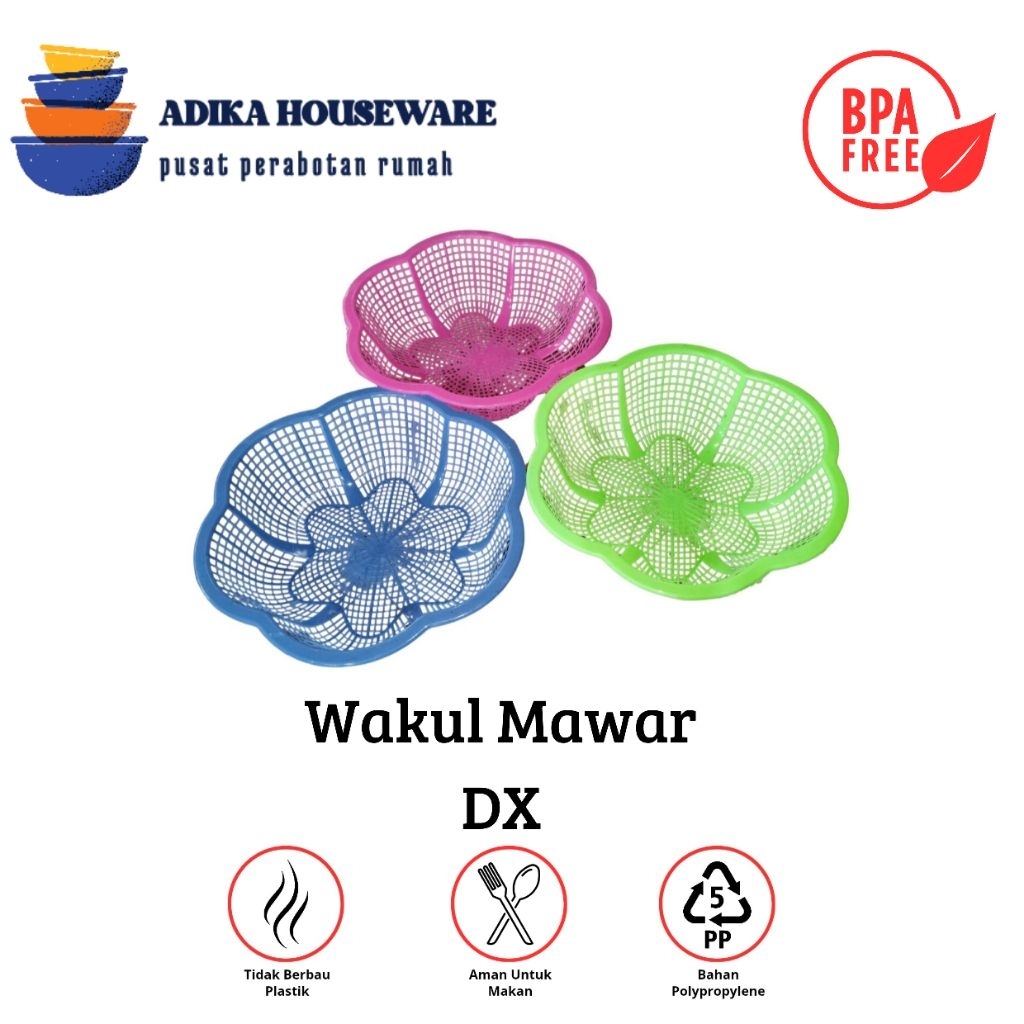(Paket 48 PCS) Wakul Mawar DX - Wakul Nasi Hajatan - Marang Nasi Hajatan