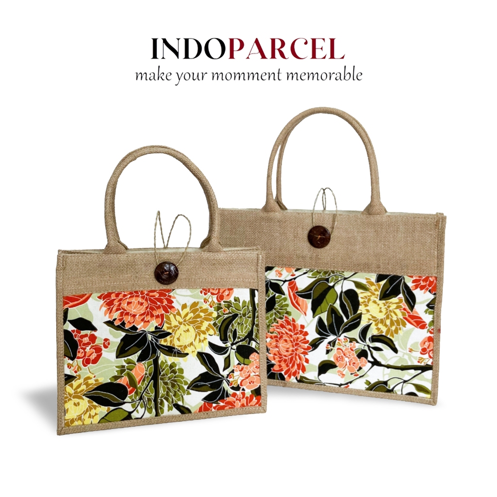 

INDOPARCEL - Kantong Goni Kombinasi Canvas Full Color Hampers Terbaru Gift Tote Bag Kado Hadiah