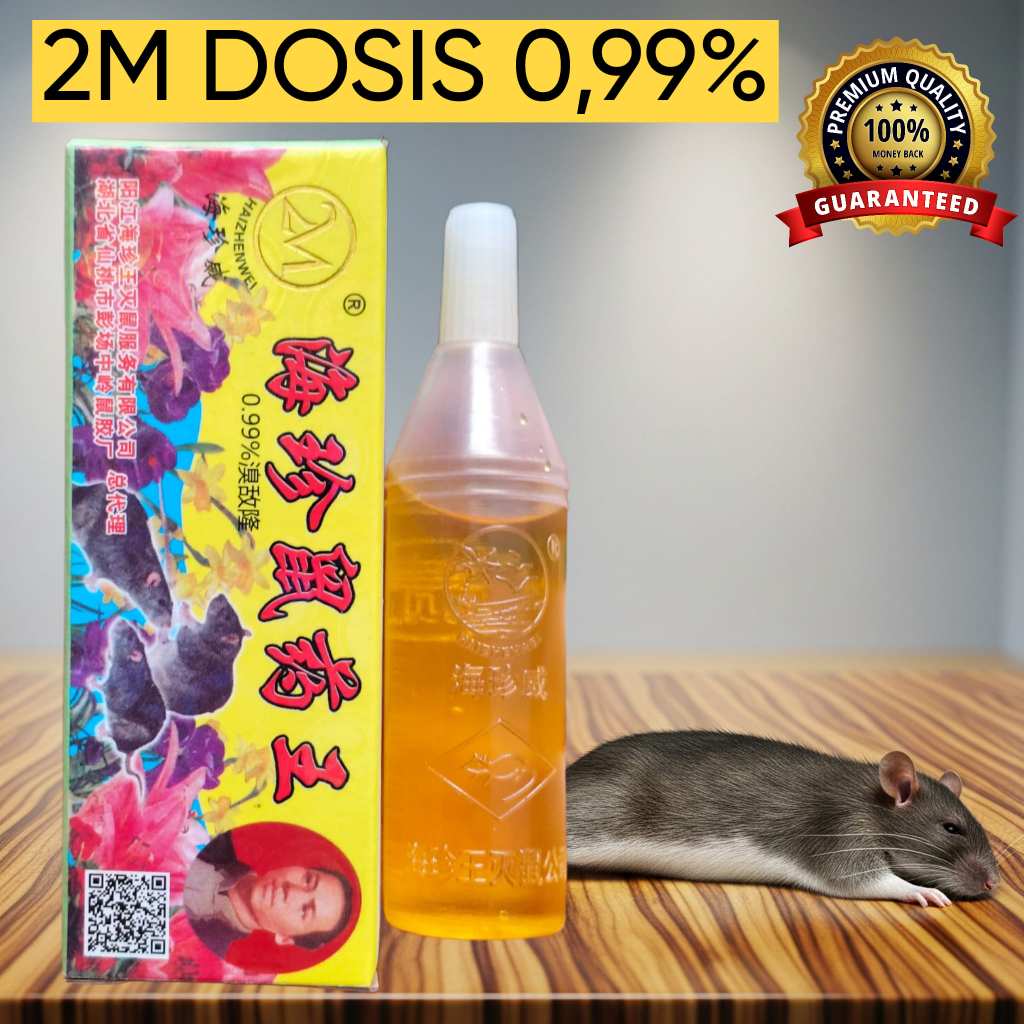 RACUN TIKUS CAIR MAOWANG 2M KUNING MERAH/ RACUN TIKUS CAIR 2M KUNING/ RACUN TIKUS CAIR TETES 2M