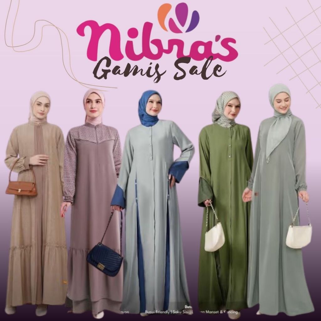 GAMIS NIBRAS MURAH SALE CUCI GUDANG//GAMIS NIBRAS ORI