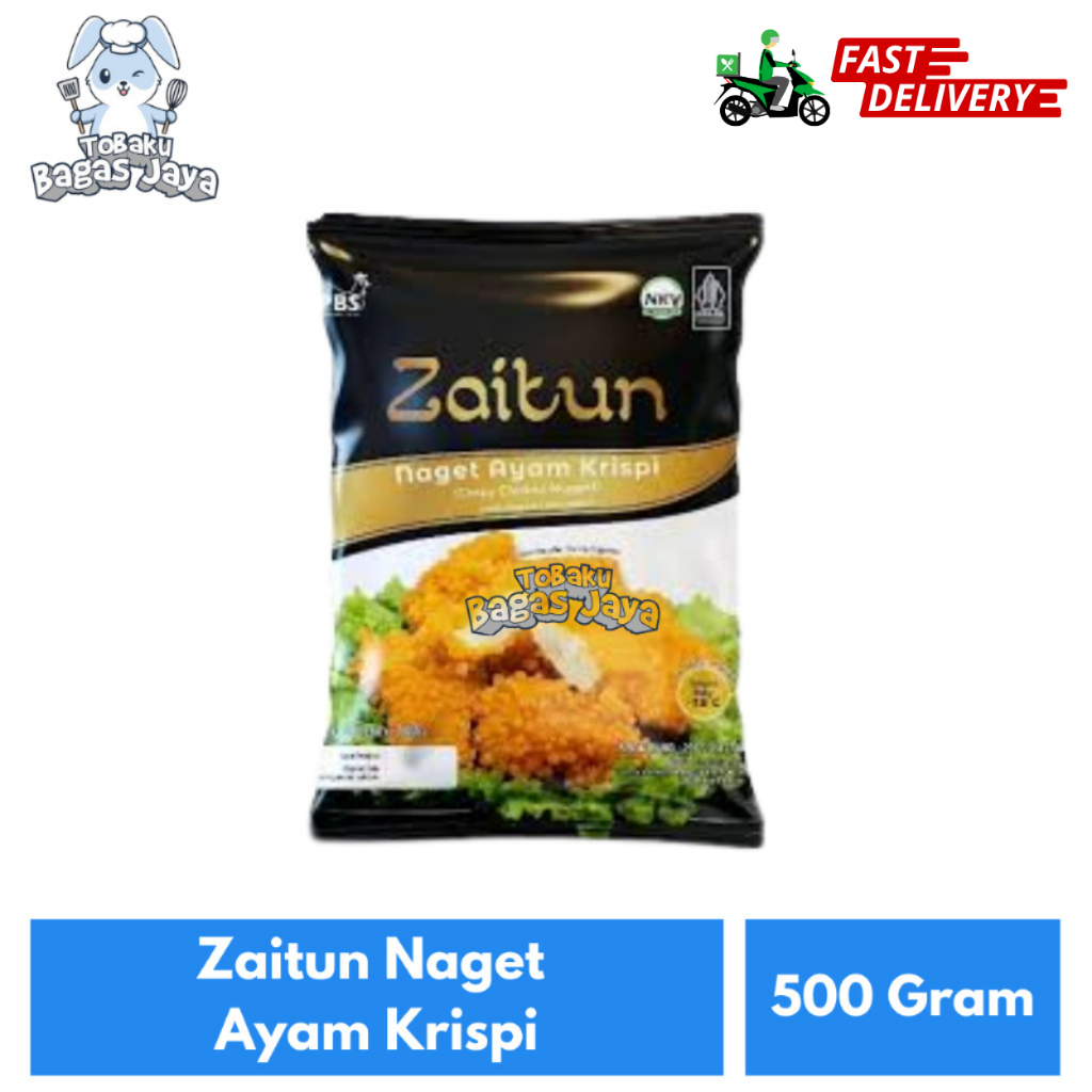 

Zaitun Nugget Ayam Krispi 500 Gram
