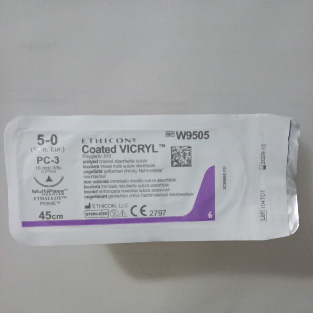 Vicryl 5/0 PC-3 W9505 Cutting