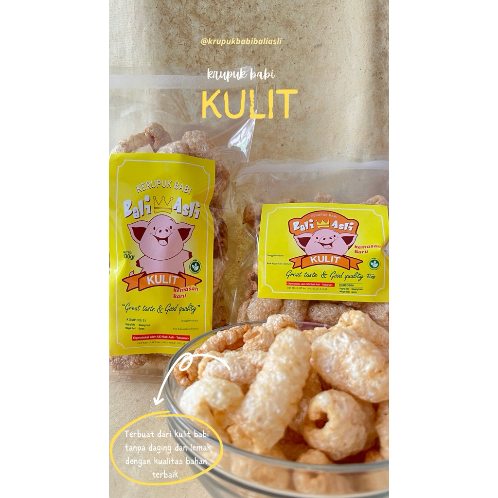 

Krupuk Babi Kulit - Bali Asli