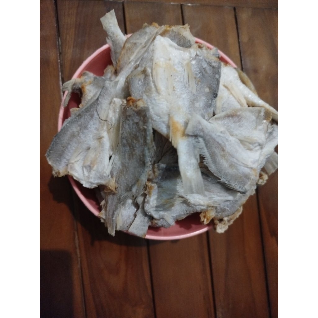 

ikan asin gelomo gelama belah tanpa kepala