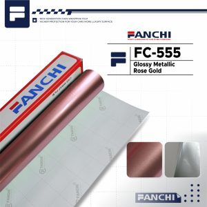 Fanchi FC-555 Glossy Metallic Rose Gold