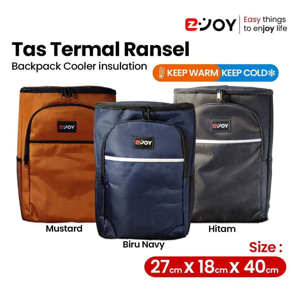 TAS RANSEL THERMAL FOIL MURAH/ BACKPACK MURAH SERBAGUNA/ TAS PENYIMPANAN MAKANAN DAN MINUMAN/ COOLER