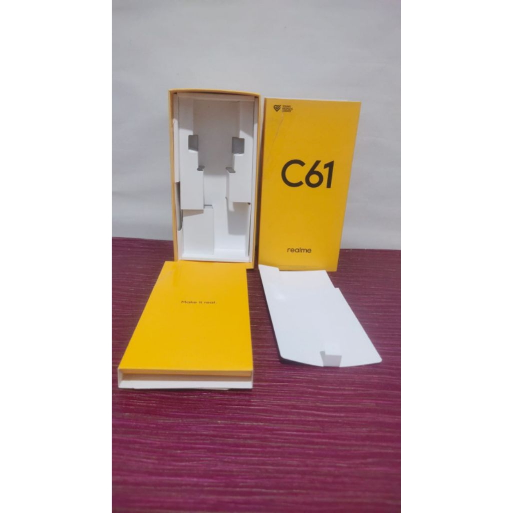 DUS BOX HP REALME C61 ORIGINAL