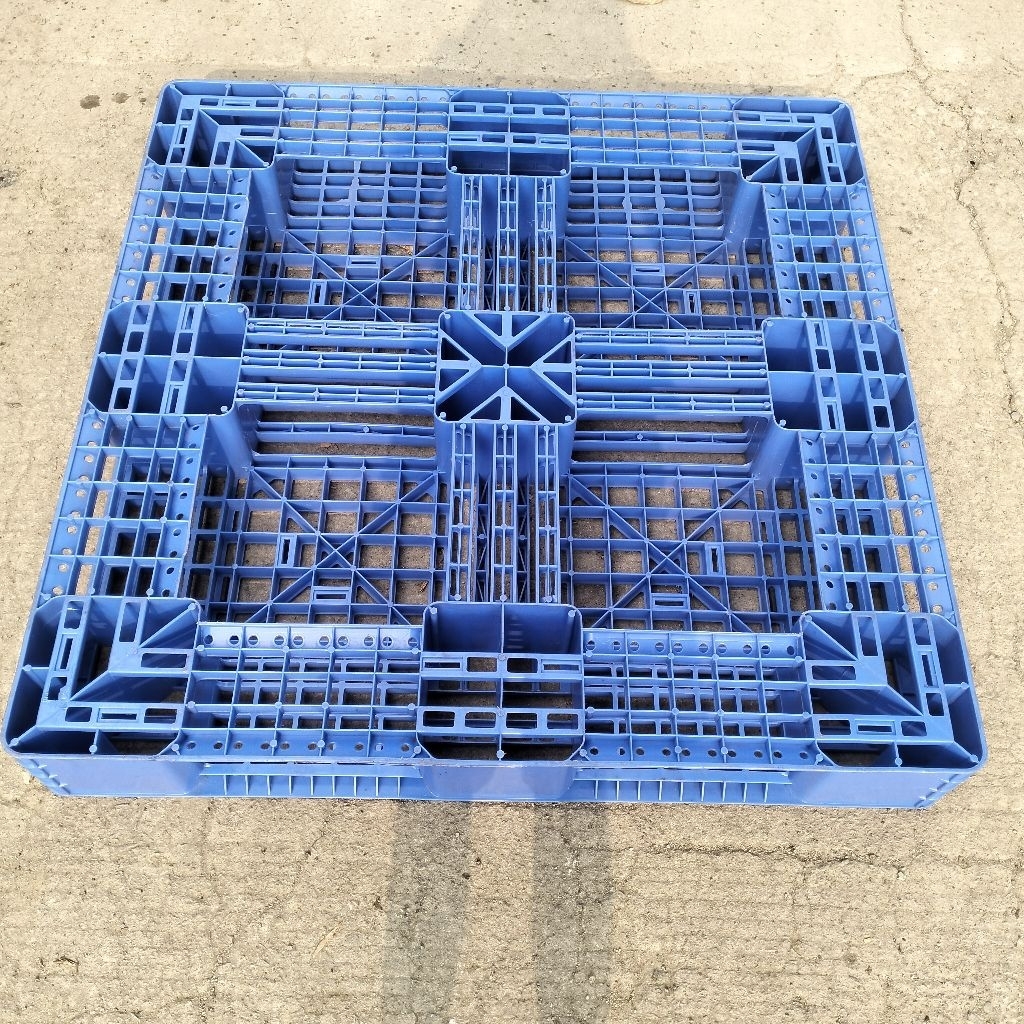

palet plastik 110×110×15 biru cerah