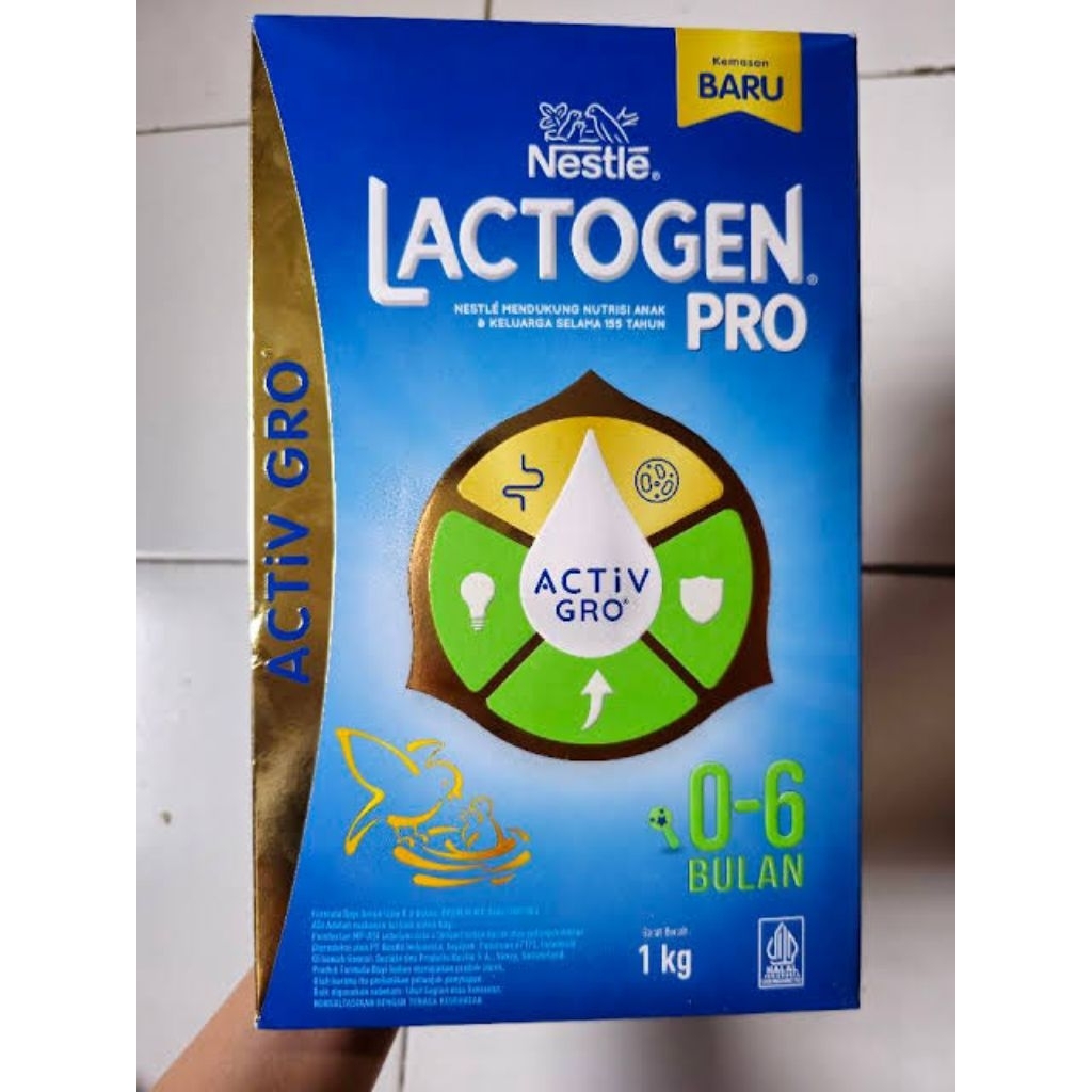 

Lactogen Pro usia 0-6 1kg exp Oktober-desember 2026