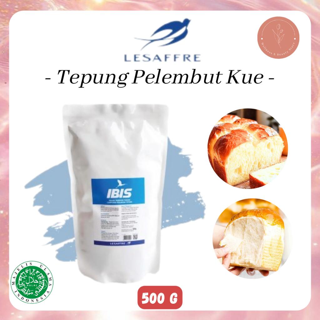 IBIS BLUE, Pelembut Roti 500 Gr / ADONAN BAHAN ROTI SOFTENER