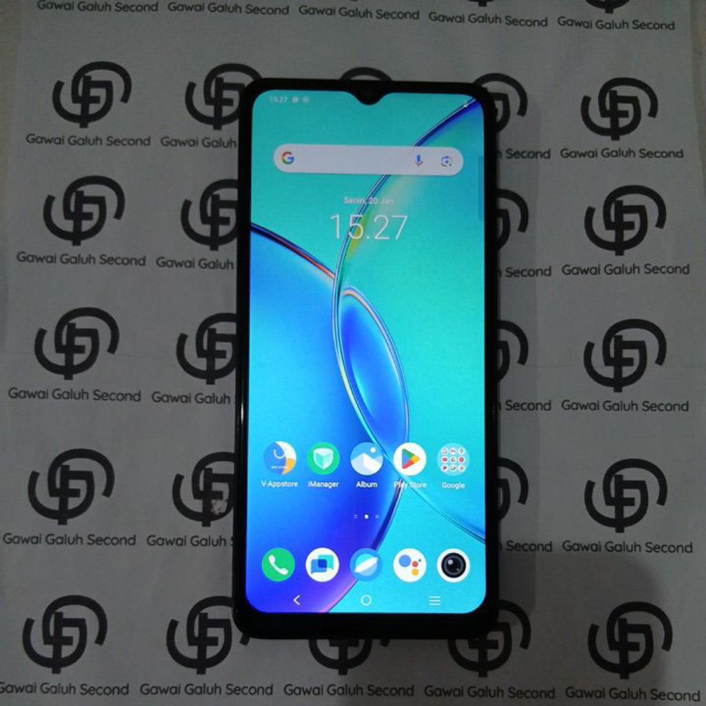 HANDPHONE SECOND VIVO Y27 4G BURGUNDY BLACK 6/128 ORIGINAL