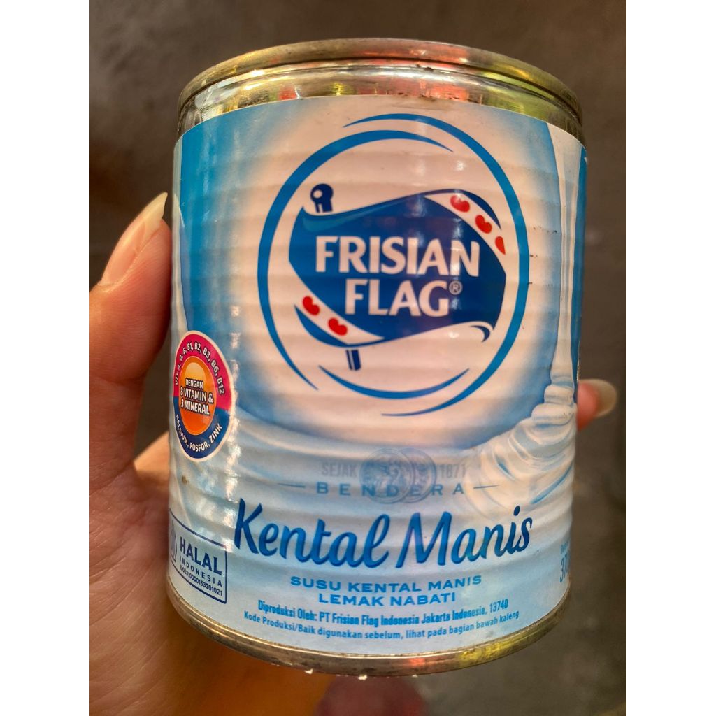 

Susu Bendera Frisian Flag Putih Kaleng 370g Praktis Murah