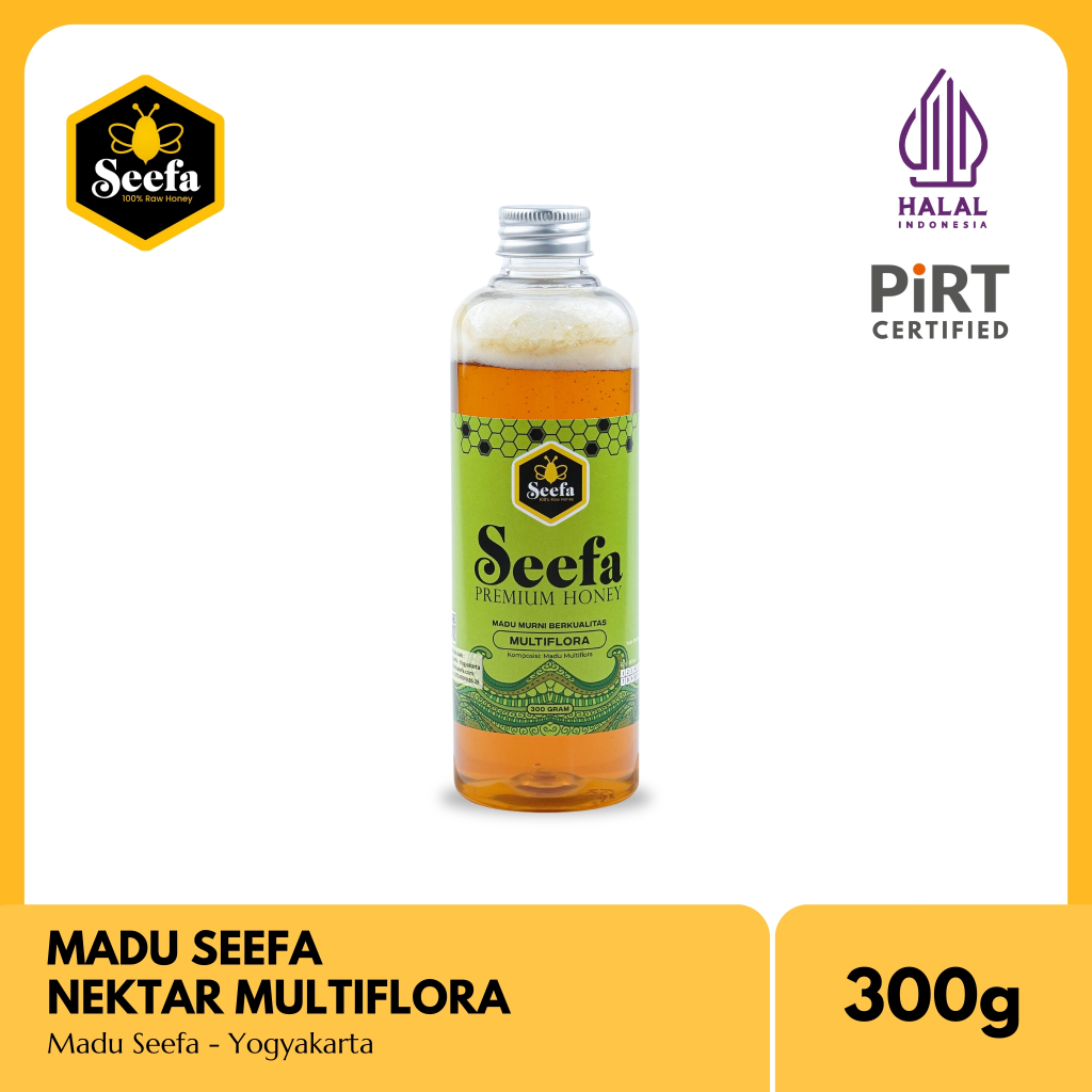 

Madu Multiflora Murni Seefa Raw Honey 300g Halal