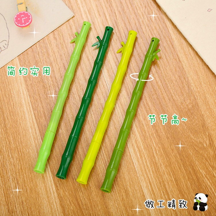 

PENA MOTIF BAMBU PENA GEL HITAM - WARNA RANDOM