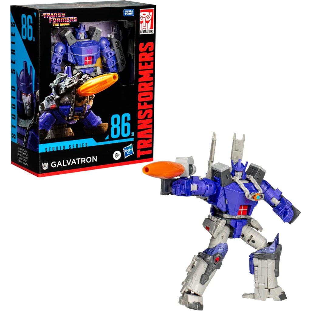 BOOM SALE TRANSFORMERS TOYS STUDIO SERIES LEADER CLASS THE MOVIE 86-31 GALVATRON, ACTION FIGURE