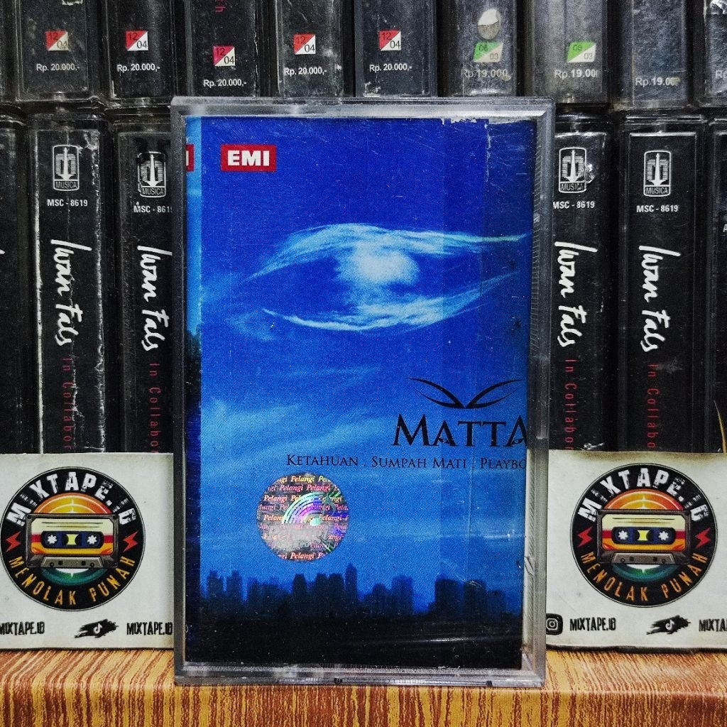 Kaset Pita - Matta Band - Ketahuan, Sumpah Mati, Playboy - Radio Tape - Kaset - Radio - Pemutar Kase