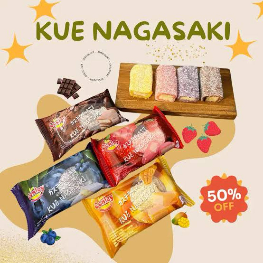 kue nagasaki mooncake halal