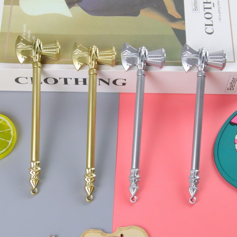 

Pulpen Gel Hitam Motif Palu Kapak Unik Pen Stormbreaker Super Hero Marvel Thor Unik