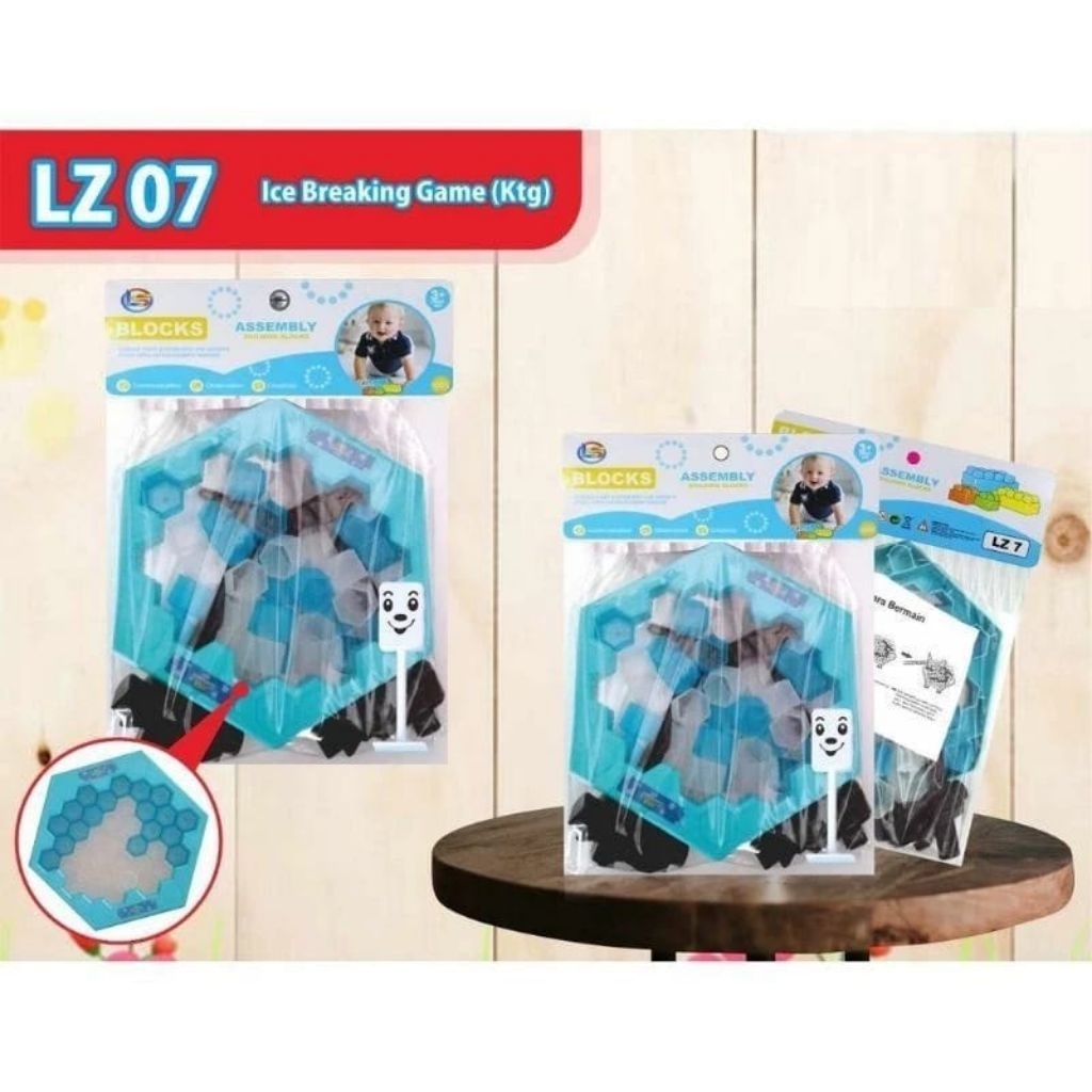 1148 mainan edukasi anak ice breaking games/mainan anak games pinguin/pinguin trap/mainan save the p